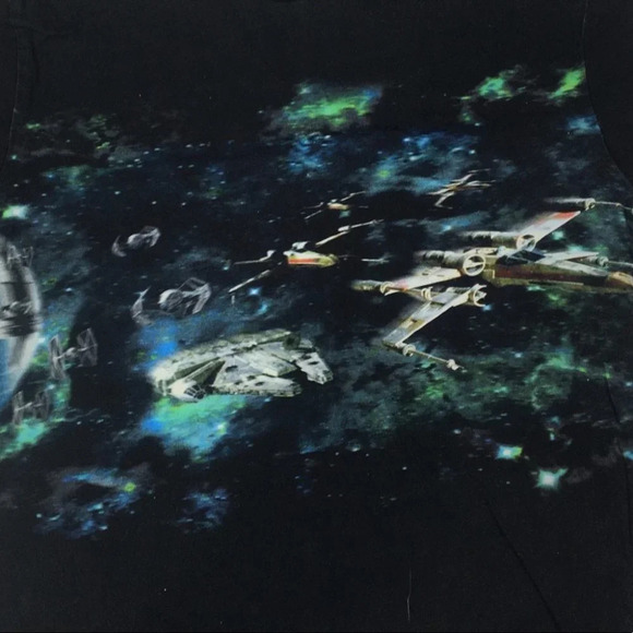 TS26 Mens On the Byas Star Wars Movie Edition Crew T Shirt M - Picture 4 of 5